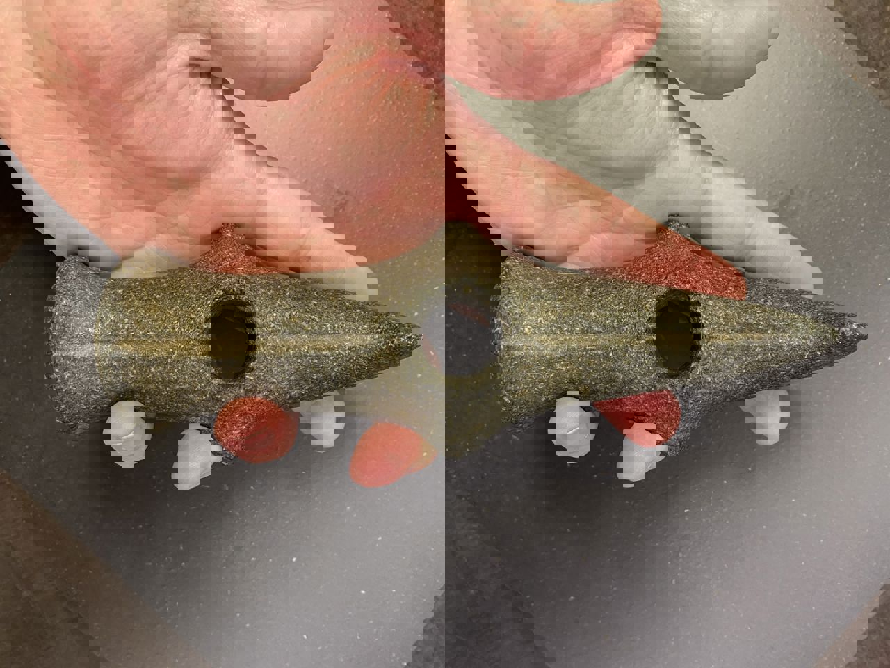 En stridsøkse fra den tidligste bondealder på Museum Østjylland